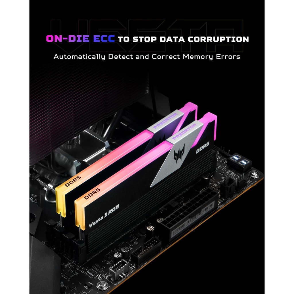 Acer Predator Vesta II DDR5 6000MHz 32GB (16GBx2) RGB RAM CL